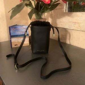 Katie Loxton drawstring, medium size, 100 percent Vegan Leather soft pebble feel